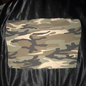 Camo Tube Top